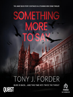 cover image of Something More to Say